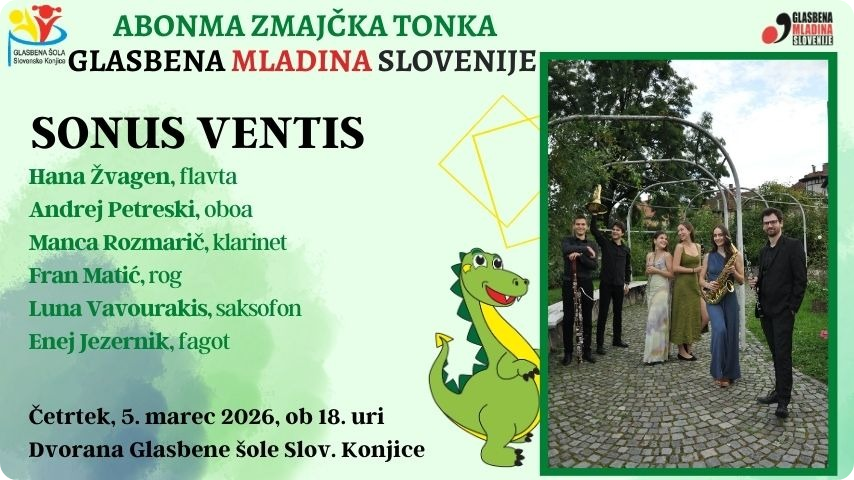 Abonma Zmajčka Tonka - Sonus Ventis